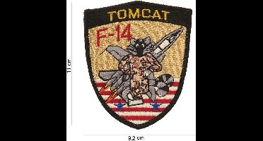 101 Inc Embleem Stof Tomcat F-14 11701  4050