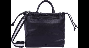 JOOP! Leren Handtas Schoudertas Brezza Esra Handbag Black Zwart