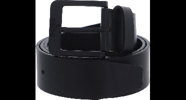 BOSS Leren Riem Jemio-B Sz40 Leather Belt W90 Black Zwart