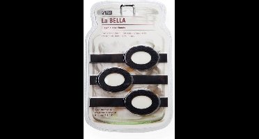 Monkey Business labels La Bella set van 3 - Zwart