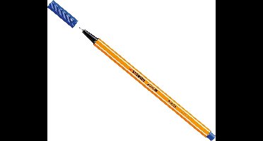 STABILO point 88 - Fineliner 0,4 mm - Blauw - per stuk