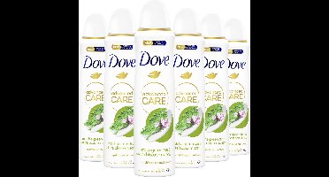 Dove - Anti-Transpirant Deodorant Spray - Advanced Care - Matcha & Sakura - 6 x 150 ml - Voordeelverpakking