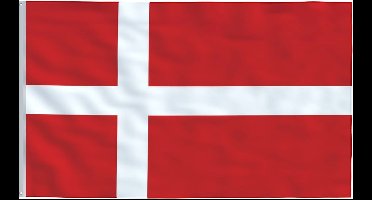 vidaXL - Vlag - Denemarken - 90x150 - cm