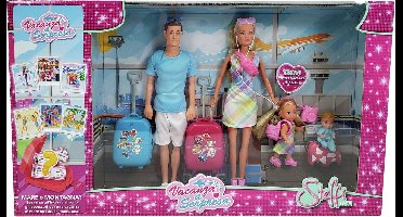 Simba Toys 105733617, Modepop, Man & vrouw (set), Meerkleurig