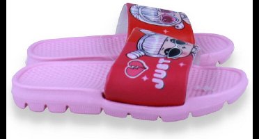 Lol Meisjes Badslipper Roze | Rose | Maat: 27