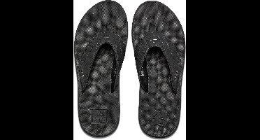 Reef Fanningall Black Heren Slippers - Zwart - Maat 45