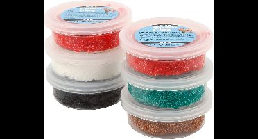 Foam Clay®, kleuren assorti, Kerstmis, 6x14gr