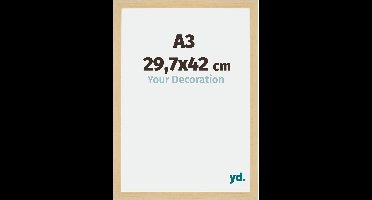 Your Decoration - Fotolijst A3 29,7x42 cm - MDF - Ahorn Decor - Mura