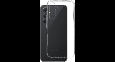 Mobiparts hoesje geschikt voor Samsung Galaxy A54 - Zacht TPU - Schokabsorberend TPU - Grip Coating - Transparant
