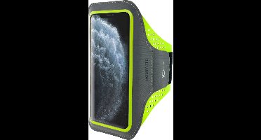 Hardloop Sportarmband geschikt voor Apple iPhone 11 Pro Max - Groen - Mobiparts