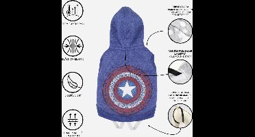 Hondentrui Marvel M Blauw