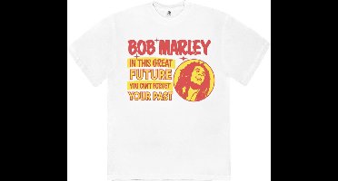 Bob Marley - This Great Future Heren T-shirt - M - Wit