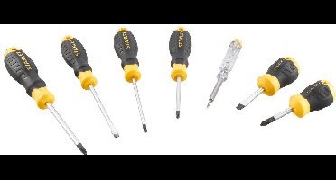 Stanley STHT16166-0 CUSHION GRIP™ Schroevendraaierset PH / SL / Spanningszoeker - 6-delig