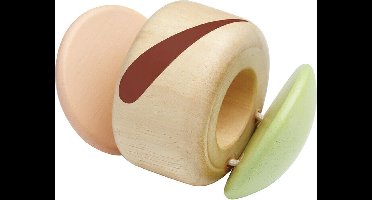 PlanToys Houten Speelgoed Klapwals - Modern Rustiek.