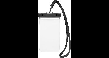 ESR Universeel Waterdicht Hoesje met Koord - IPX8 Waterproof Case - Onderwater Beschermhoes Telefoon - Smartphones tot 6.5 Inch - Doorzichtig/Zwart