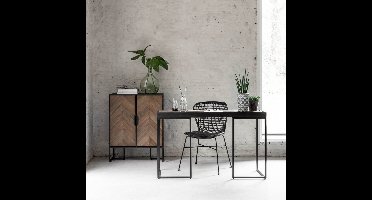 DTP Home Bureau Criss Cross – mixed wood – 125x50x76 cm