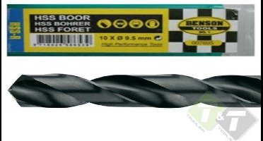 HSS Boor, 2.0mm diameter, in een koker van 10 stuks, Benson