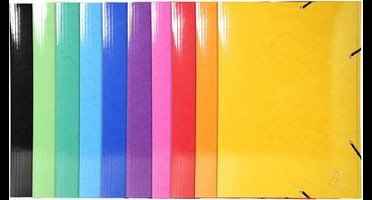 EXACOMPTA hoekmappen Iderama, DIN A3, karton, assorti