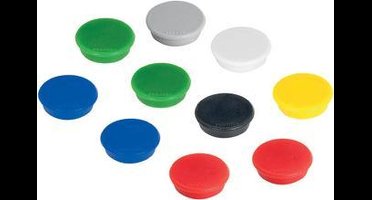 FRANKEN magnetische klem, houdkracht: 300 g, diam. 24 mm, rood