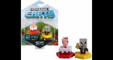 Minecraft Boost Mini Fig 2-Pack 6 Pigging Out Pig & Undying Evoker