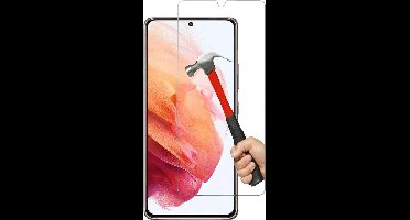 Screenprotector Geschikt voor Samsung Galaxy S21 FE - Screenprotector Geschikt voor Samsung Galaxy S21 FE Screenprotector Glas - Galaxy S21 FE Screen Protector - 2 stuks