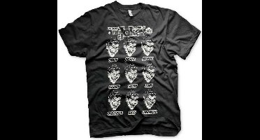 DC Comics Batman Unisex Tshirt -5XL- The Many Moods Of The Joker Zwart