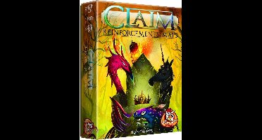 White Goblin Games - Claim Reinforcements: Maps - Kaartspel - 2 spelers - Tactisch kaartspel - Vanaf 10 jaar - Kaartspel met unieke facties