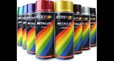 Motip Metallic Lak Groen - 400 ml