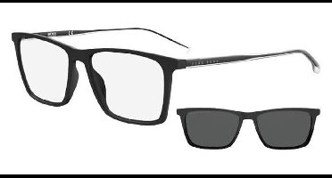 Hugo Boss Zonnebril 1151/cs Heren Cat.3 Rechthoekig Zwart/grijs