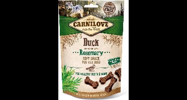 Carnilove Soft - Hondensnack - Eend - Rosemarijn - 200GR - 1ST