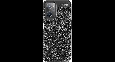 Just in Case hoesje geschikt voor Oppo A76 - TPU Hoesje Flexibel Soft Design - Zwart