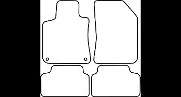 Automatten | Mattenset Peugeot 308 - 2014 - 2022