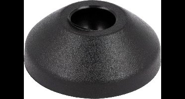 Voetplaat voor stelpoot - 39 x 12.4mm - Polyamide- 2 stuks