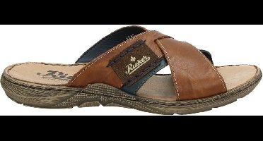 Rieker Slippers cognac - Maat 40