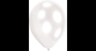 Amscan Ballonnen Wit 27,5 Cm 25 Stuks