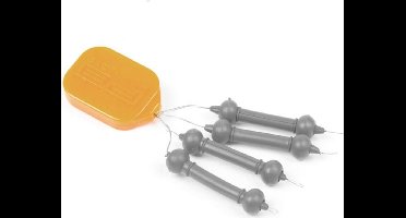 PB Products - Downforce Tungsten - Heli-Chod Rubber & Beads - Silt (X-Small)