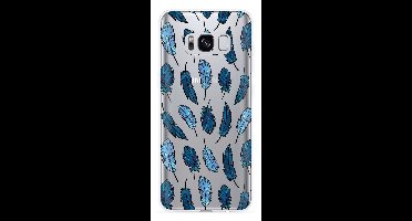 Galaxy S8 Hoesje Feathers