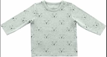 Jollein longsleeve Little lion grey 50/56