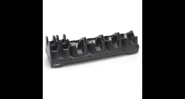 Zebra 4Slot Charge Only Cradle with 4Slot Spare Battery Charger - Handheld-Ladeschale + Akkuladegerät - 4 Ausgangsstecker - für Zebra TC8000, Zebra TC8000 Premium, TC8000 Standard (CRD-TC8X-5SC4BC-01)