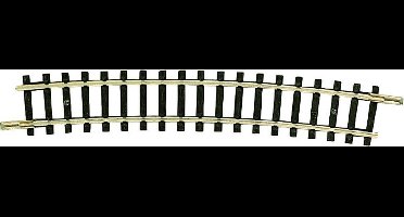 N Fleischmann rails (zonder ballastbed) 22226 Gebogen rails 15 ° 362.6 mm 12 stuk(s)