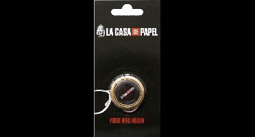 Grupo Erik Telefoonring La Casa De Papel 3 Cm Staal Zwart