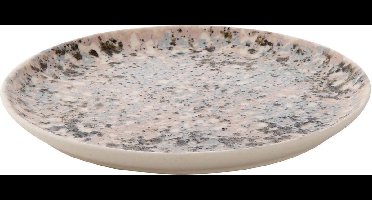 Palmer Bord Confetti 21.5 cm Roze Stoneware 1 stuk(s)