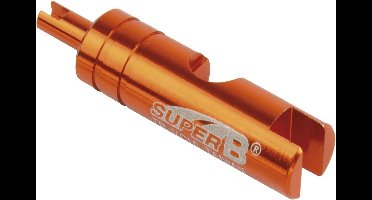 Gereedschap superb ventiel sleutel schrader en presta - ZWART