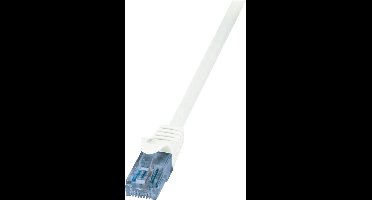 CAT6a U/UTP wit 1.5M CCA - Netwerkkabel - Computerkabel - Kabel