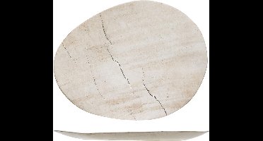 Lithos Bord Ovaal 37x29xh2cm