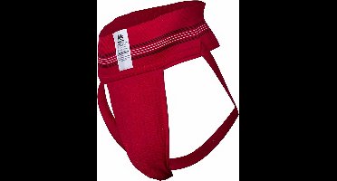 MM Sports The Original No. 10 Swimmer/Jogger Jockstrap 3 inch Red - MAAT S - Heren Ondergoed - Jockstrap voor Man - Mannen Jock
