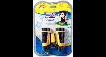 Kids Fun Verrekijker 11 X 11 X 4 Cm Geel/zwart