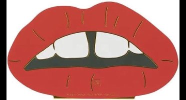 Doiy Memoblok Mond 9,8 X 21 Cm Papier Rood