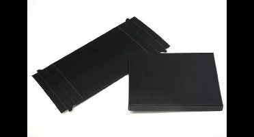 Kartonnen Doosjes Matzwart 11,4x1,6x15,2cm (25 stuks) | Geschenkdoos | Doosjes Karton