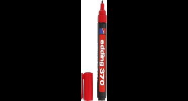 Edding 370 Stift, lijndikte 1 mm, rood, 1 stuk